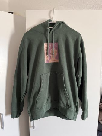 Herren Hoodie OBEY grün Grösse S guter Zustand