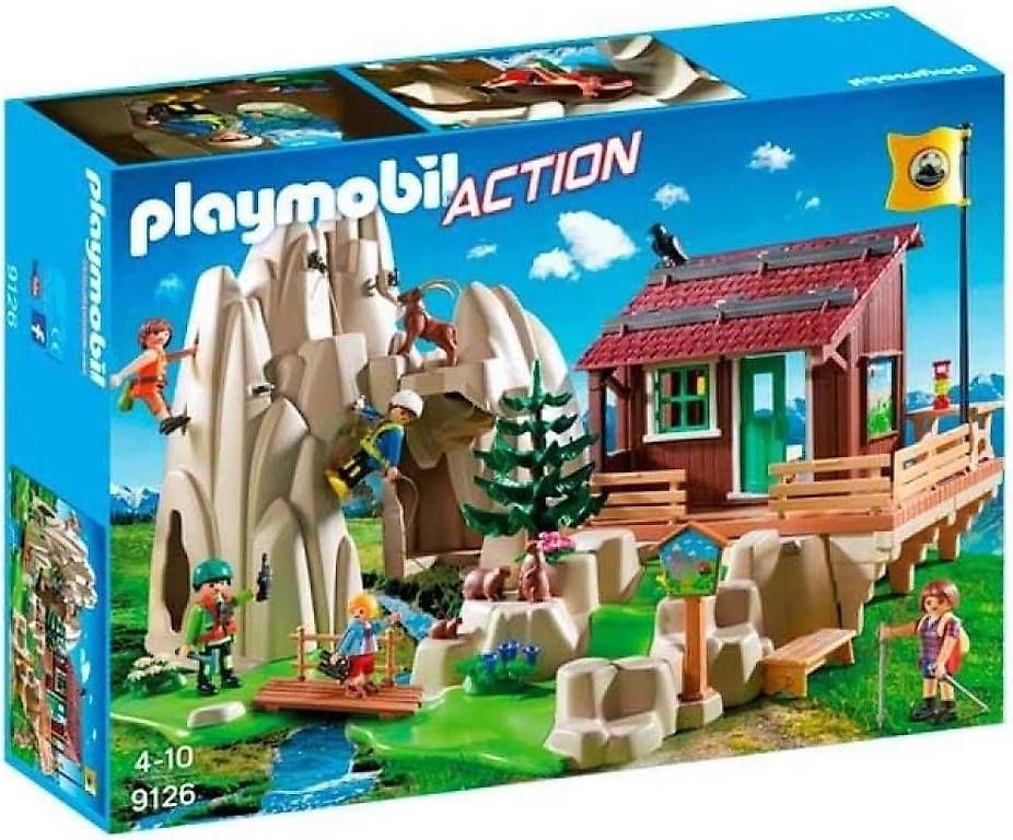 Giocattoli: Playmobil Kletterfels mit Berghütte – Usato da Flawil venduto da ThomiHo