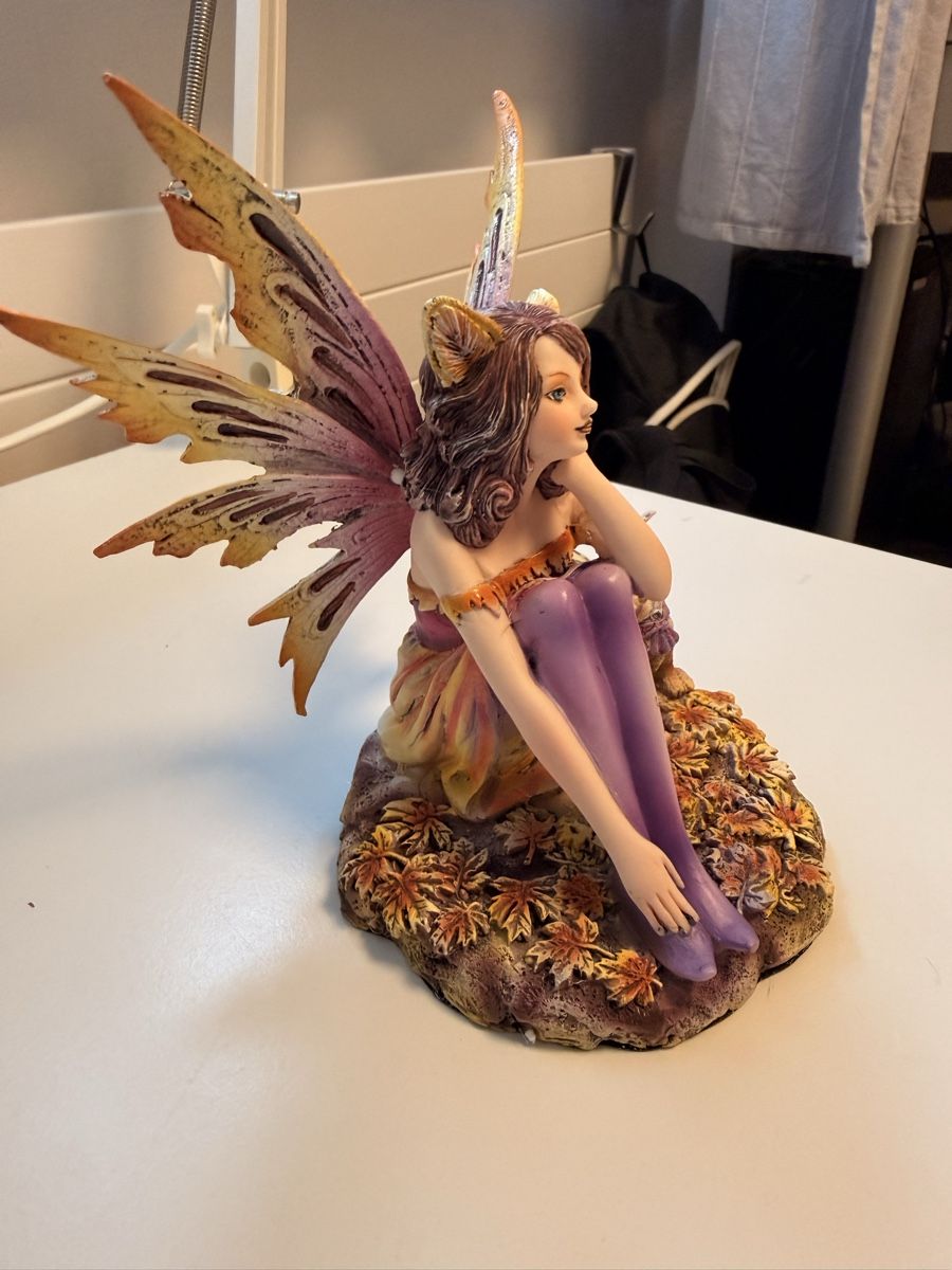Tutte le decorazioni: Fee-Figur mit Katze Herbstfarben 20cm – Nuovo e nell'imballaggio originale da Dietikon venduto da Beni2025 1