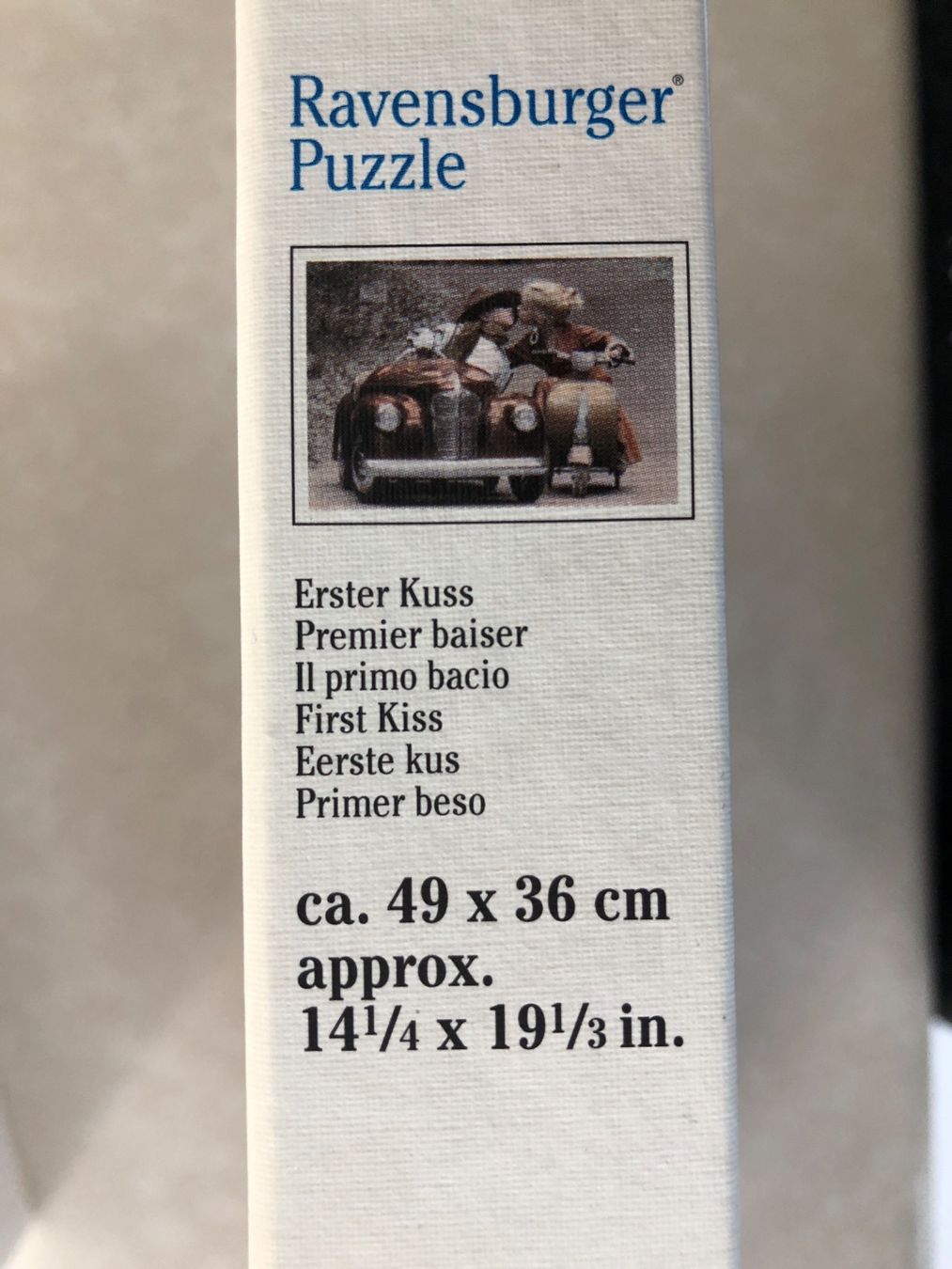 Ravensburger Puzzle: Puzzle "Erster Kuss", 500 Teile – Nuovo (secondo la descrizione) da Balzers venduto da Kubus 2