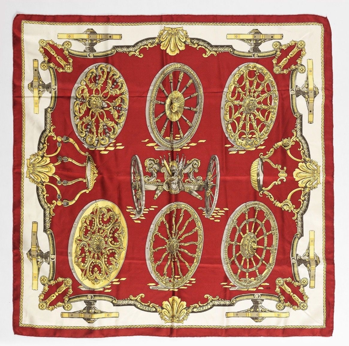 Hermès Foulards, Tücher & Schals: HERMÈS, carré en soie    – Gebraucht aus genève von champanonono