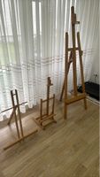 Malkunst: 3 vielseitige Holzstaffeleien für jeden Künstler