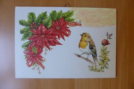 Bild auf Sperrholz - 15 x 21 cm