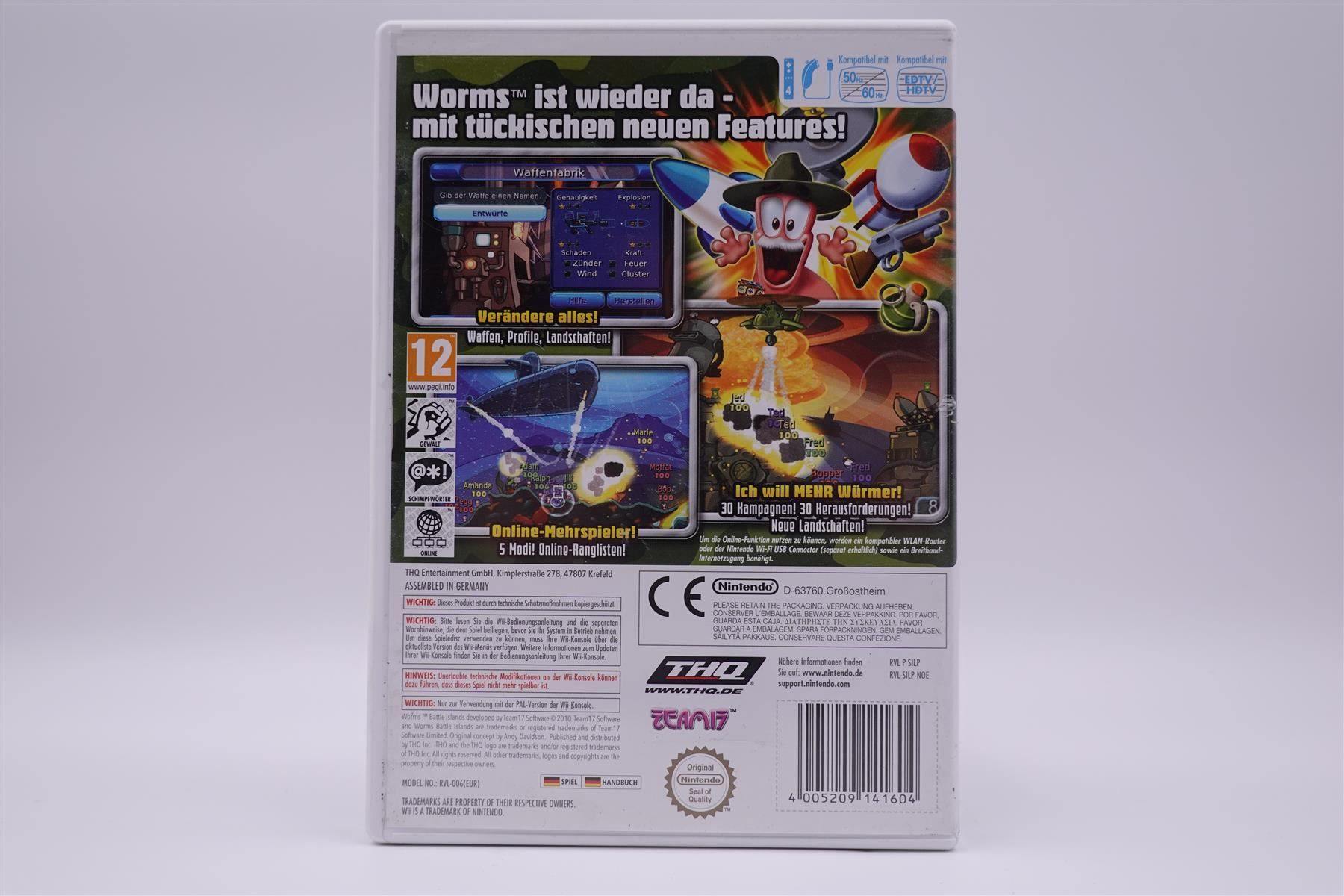 Nintendo Jeux: Worms Battle Islands (WII) – D'occasion à Herisau par ZelliZone 1