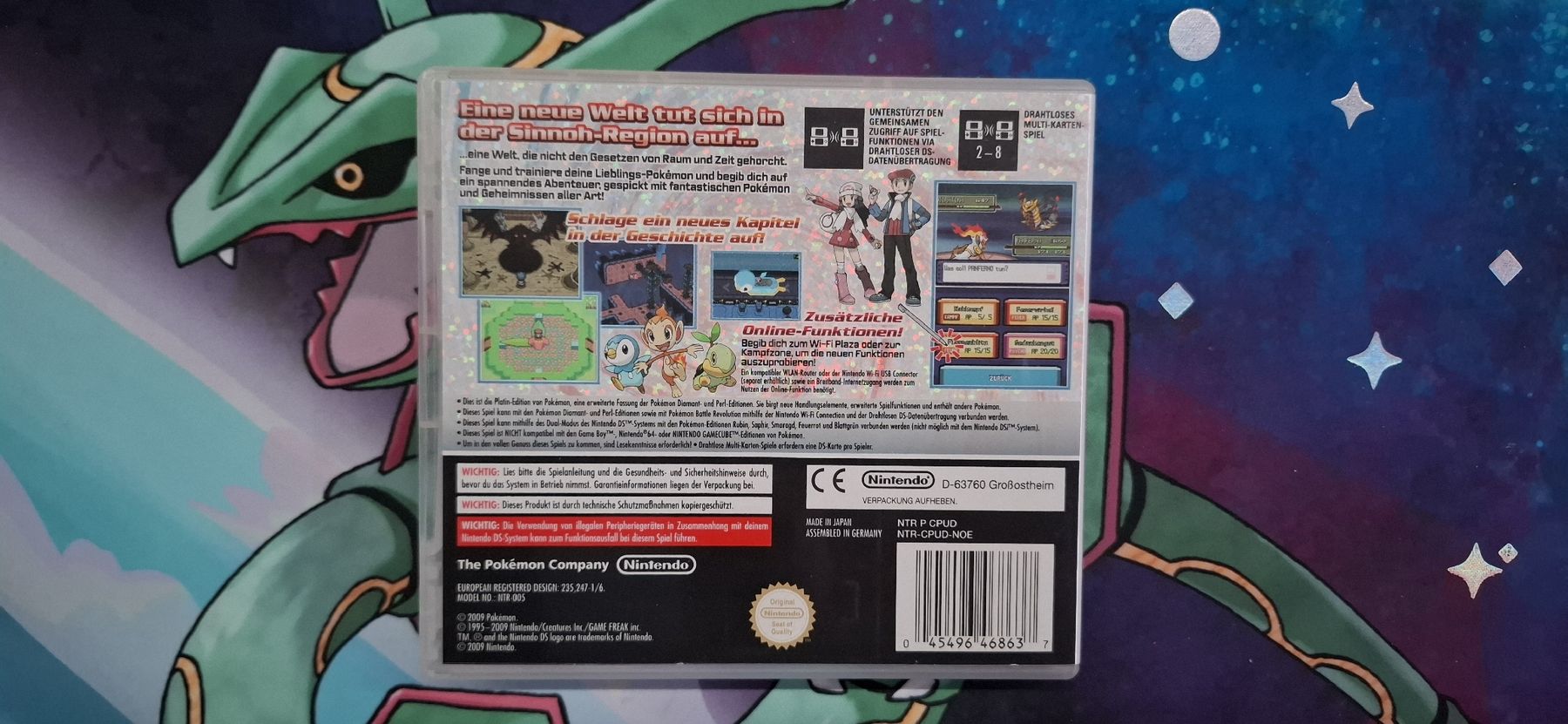 Pokémon Spiele: Nintendo DS Pokémon Platin - Edition DE – Gebraucht aus Thayngen von Jer0me97 1