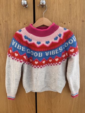 Pull Catimini « Good Vibes » – 6 ans- 116cm