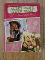Alles Pony oder was? Christiane Gohl - Majas Sattel Blog