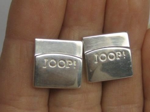 Gemelli: Vintage Manschettenknöpfe Silber 925 JOOP – Usato da Ermatingen venduto da Decovin 1