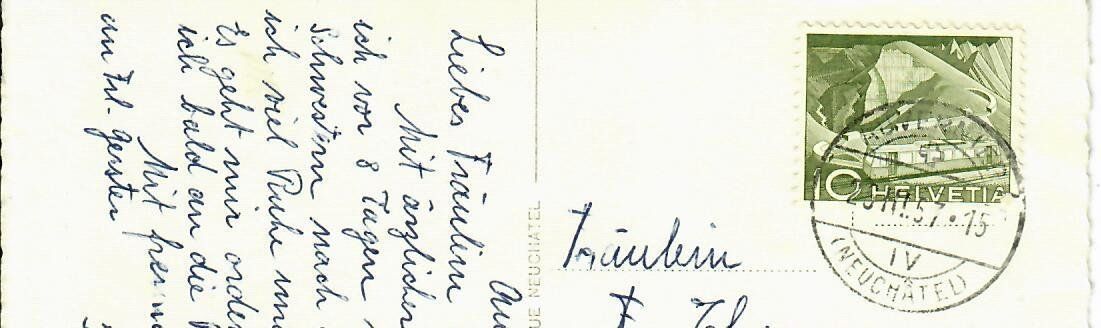 Ansichtskarten: Auvernier – Gebraucht aus Hochdorf von Ziegel-16 1