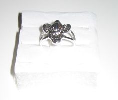 Ring silberfarbig, Tiermotiv, U53
