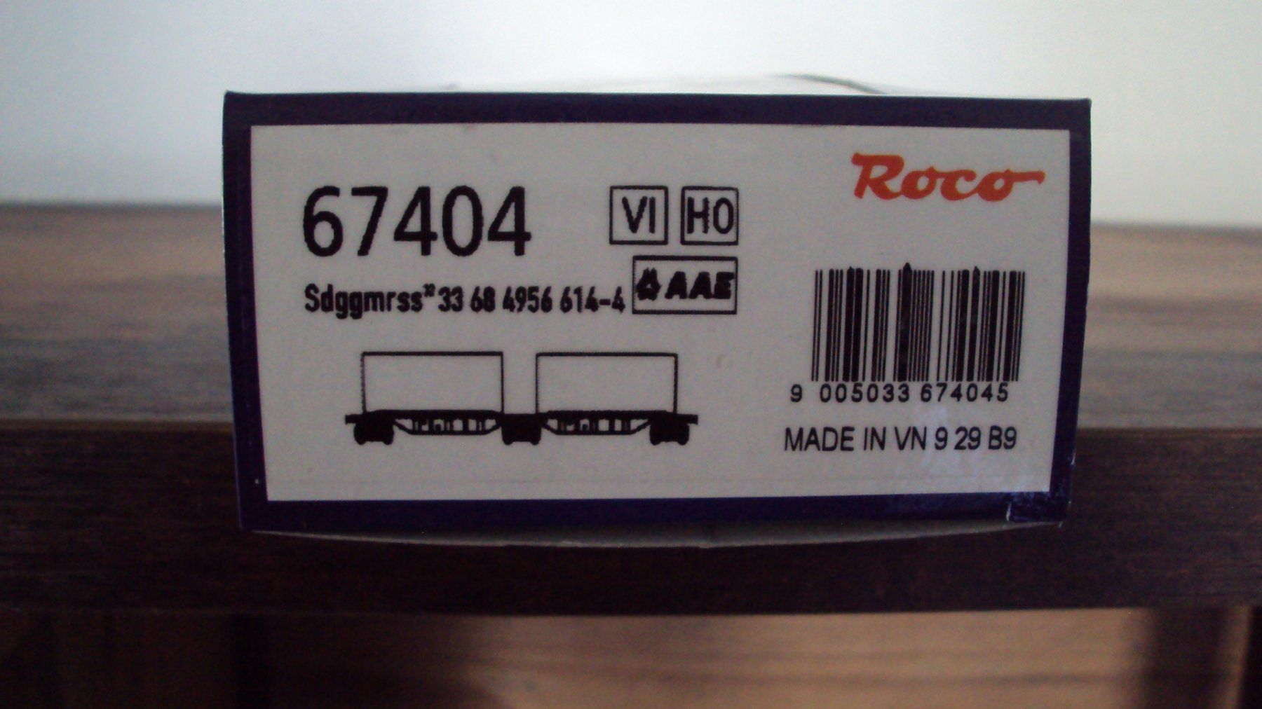 Roco Modellini di ferrovie: ROCO 67404 Doppeltaschenwagen AAE MOVE – Nuovo e nell'imballaggio originale da Beringen venduto da mar_j2nk 1