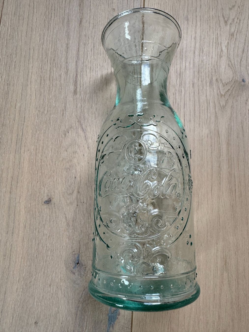 Caraffe: Neue Coco-Cola Karaffe / Vase **NEU** – Nuovo (secondo la descrizione) da Siebnen venduto da Trans-Am