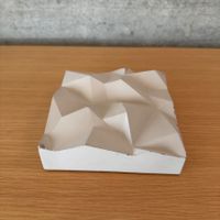 Beton Display / Dekopodest / Foto-Prop (14 x 14 x 4 cm)
