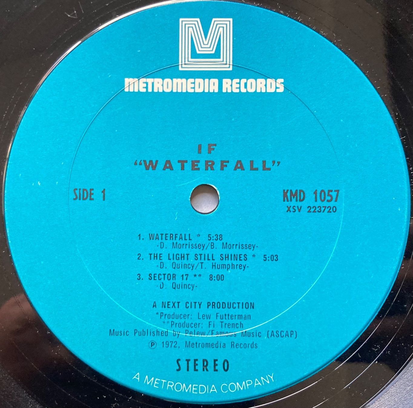 Schallplatten: IF - WATERFALL – Gebraucht aus Poliez-Pittet von Newtown-Records 2