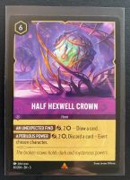 Lorcana HALF HEXWELL CROWN 65/204 EN-5 Rare