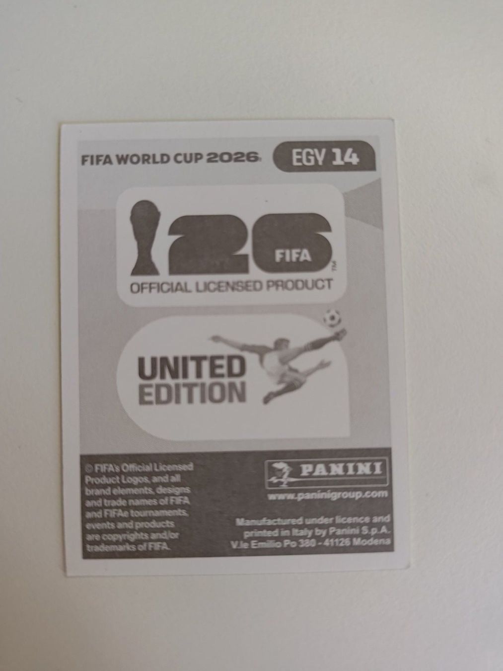 Panini Carte collezionabili: Panini Sticker WM 2026 | EGY 14 – Nuovo (secondo la descrizione) da Bern venduto da Nicolaro 1