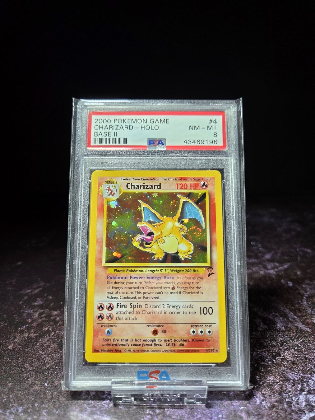 Pokémon Carte collezionabili: Charizard Blastoise Venusaur Holo Base 2 PSA 8 EN (2000) – Usato da Lauerz venduto da gp9_zt9k 3