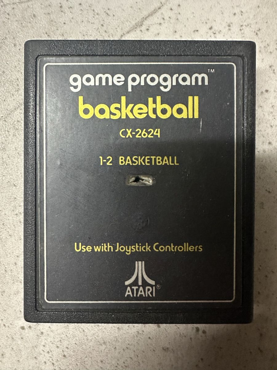 Atari Giochi: Atari 2600 Spielmodul Basketball CX-2624 – Usato da Kestenholz venduto da Matti_10