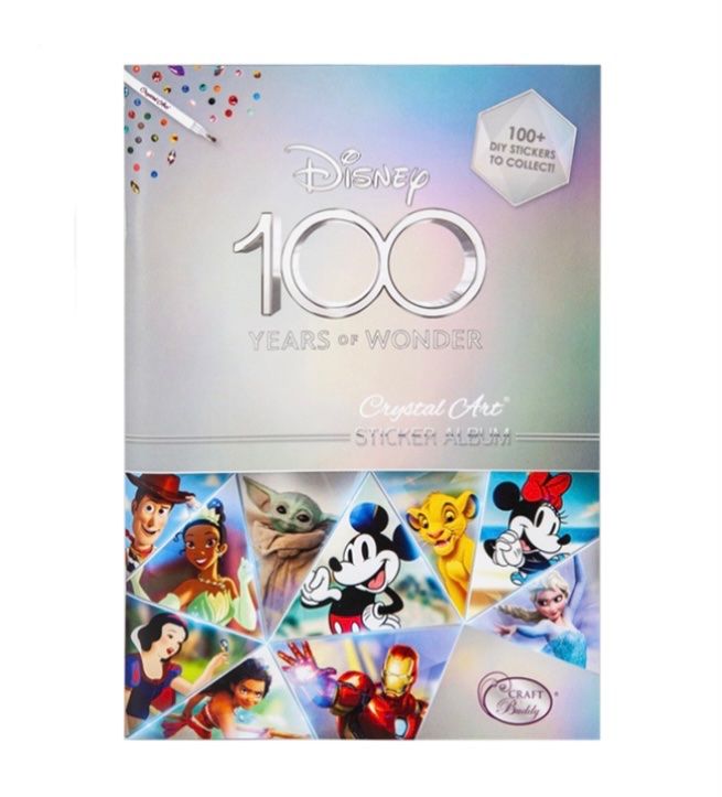 Disney 100 Crystal Art Sticker Album Starter Pack Jubiläum | Kaufen auf ...