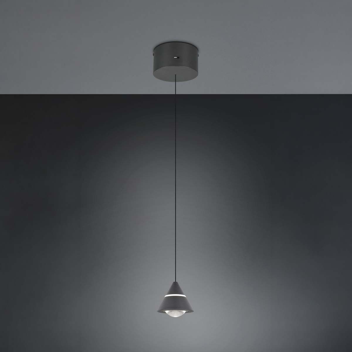 Kronleuchter & Deckenlampen: LED Pendelleuchte, Schwarz, CCT, 15 cm Ø – Neu (gemäss Beschreibung) aus Kreuzlingen von Smart-Light 2