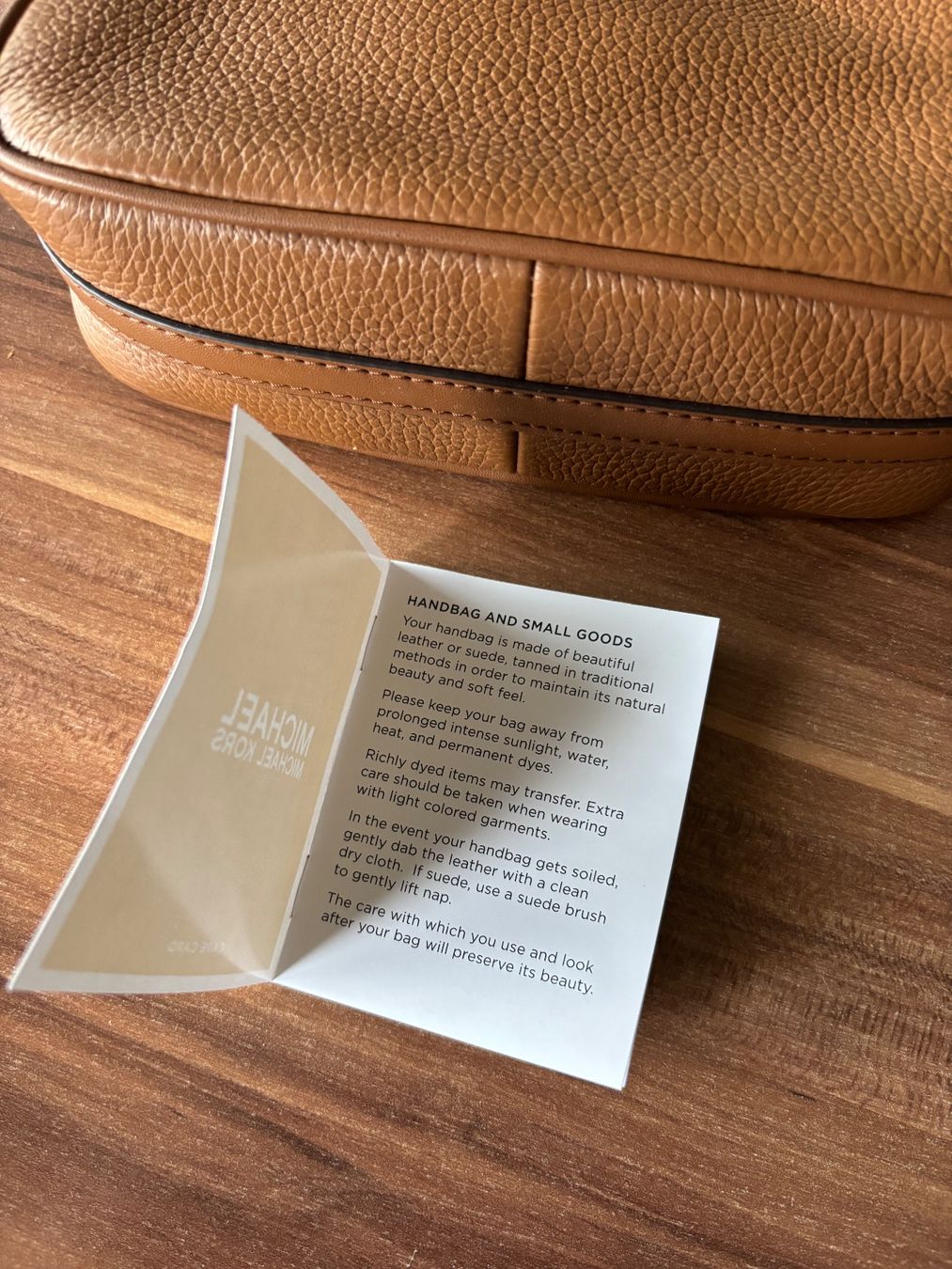 Michael Kors Borse da donna: Michael Kors Charm Handtasche, Cognac, Neu! – Nuovo e nell'imballaggio originale da Rümlang venduto da Pauline.H 8