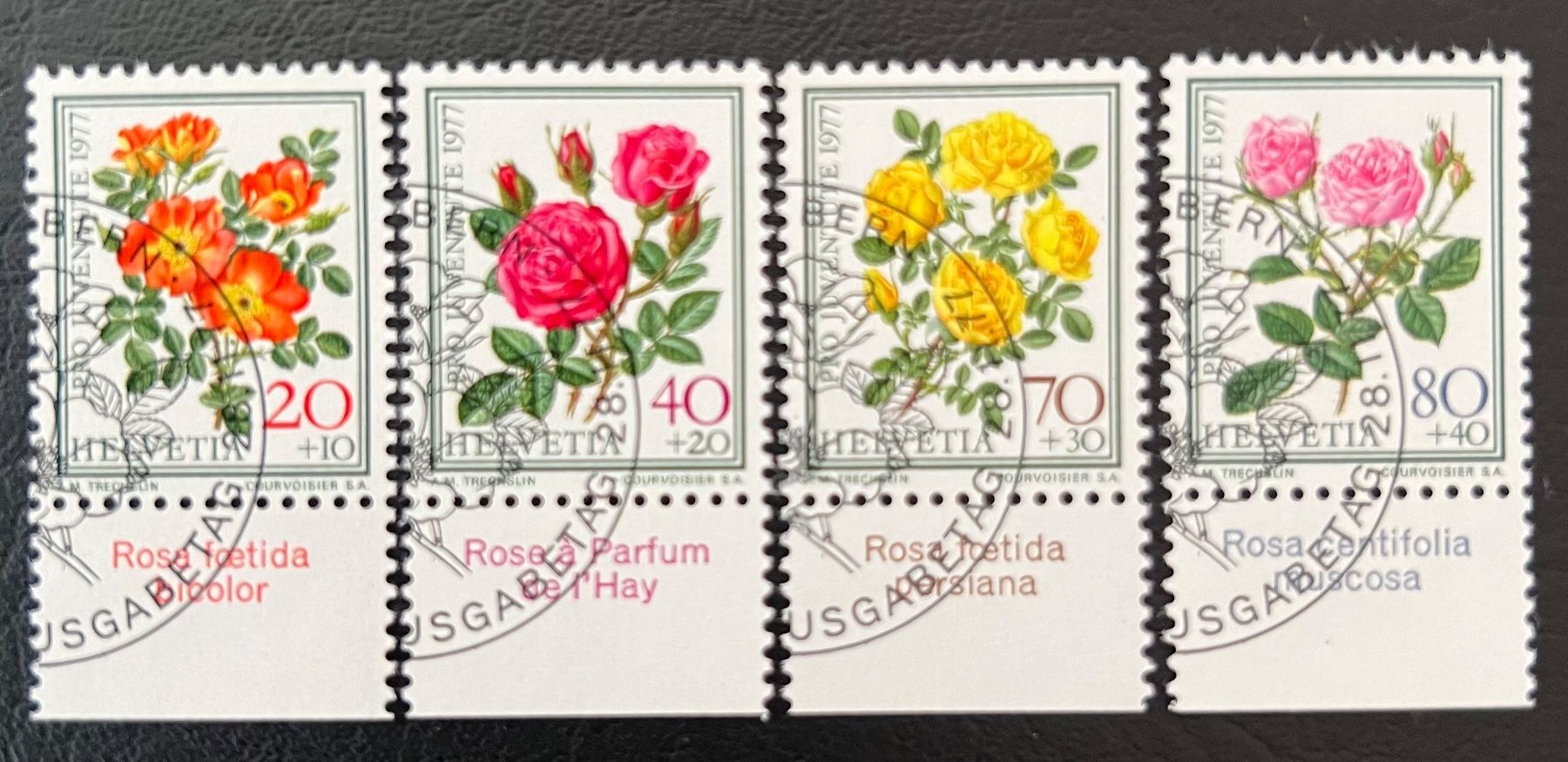 Tutti i francobolli: 1977 Pro Juventute Serie ET – Usato da Endingen venduto da haifu