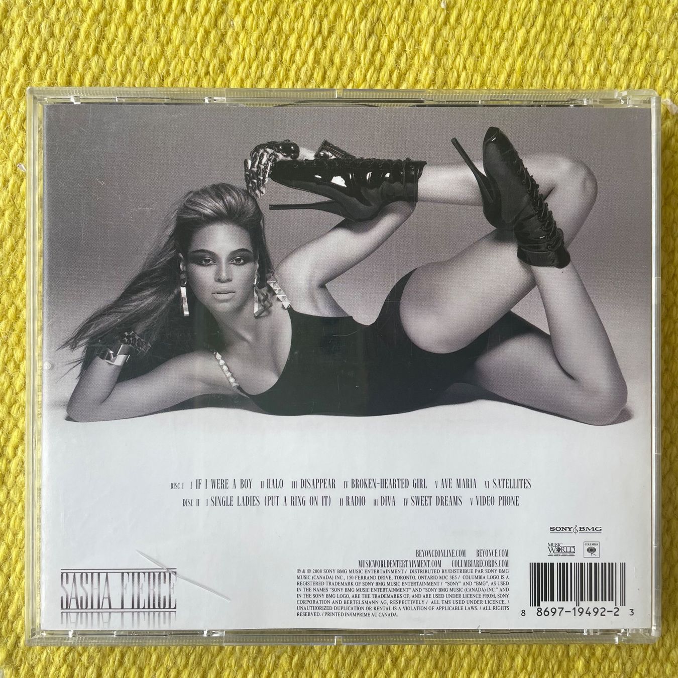 CD: BEYONCE-2CD I AM…SASHA FIERCE – Usato da Rorschacherberg venduto da CD-Roli 1