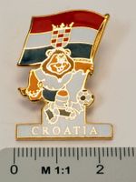Fussball Euro 1996  Pin Croatia Rare