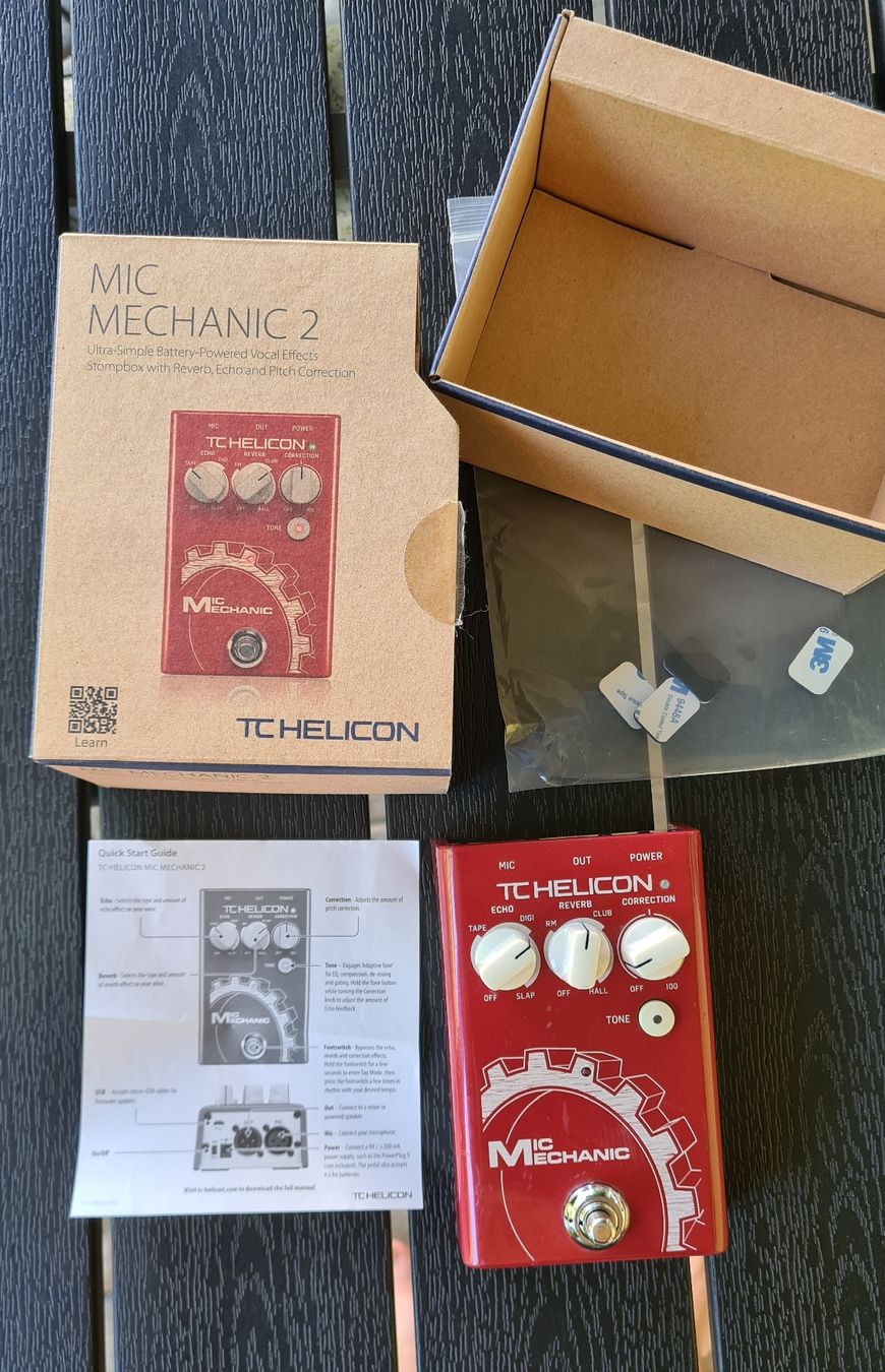 TC Electronic Egaliseurs: TC Helicon Voice Processor "Mic Mechanic II" inkl. Adapter – D'occasion à Seon par LivEst 4