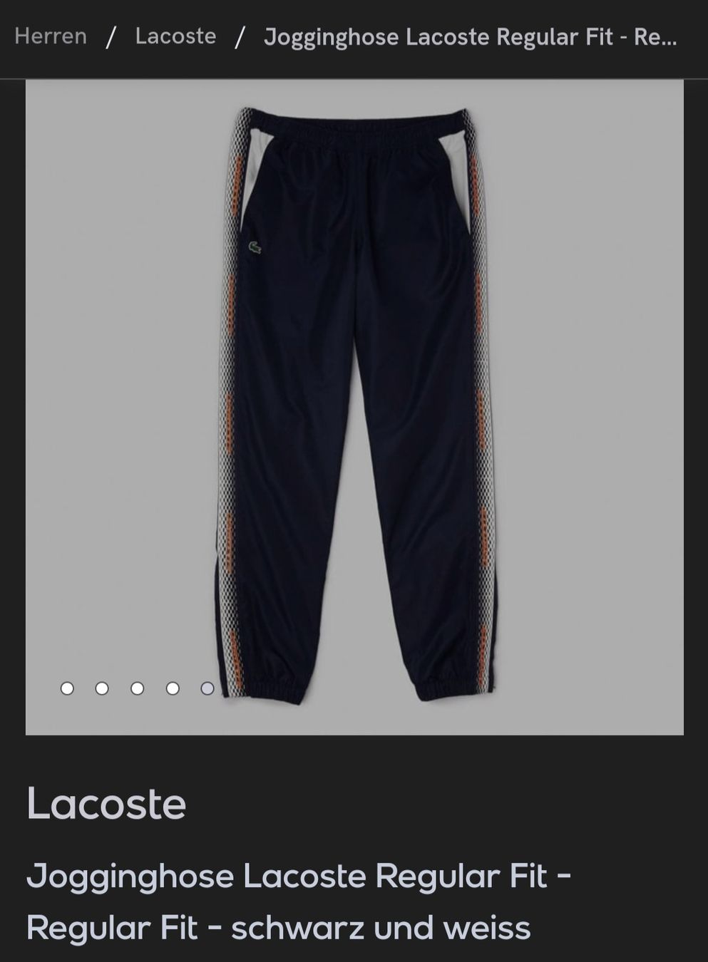 Lacoste Hosen: lacoste – Neu und originalverpackt aus Matten b. Interl von asi_y5cb