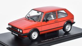 VW Golf I GTI Phase III 1980-1983 rot / schwarz      1:24