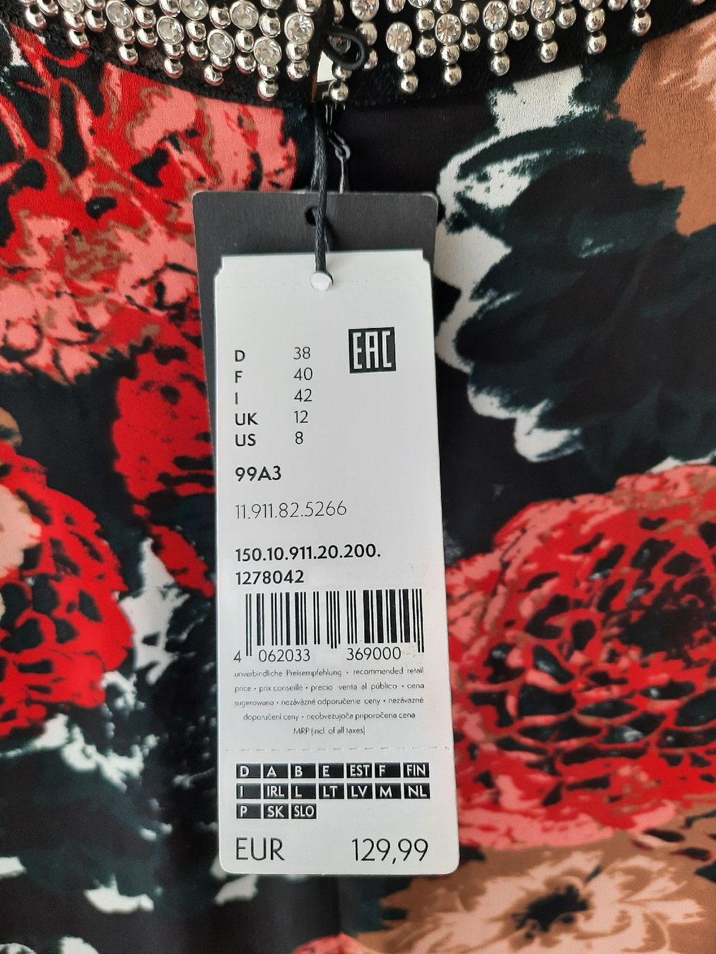 S.Oliver Vestiti: Sommerkleid von s.Oliver Gr.38 NEU – Nuovo e nell'imballaggio originale da Wädenswil venduto da Orso31 6