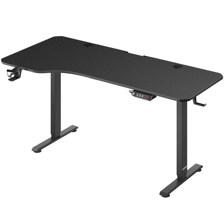 Höhenverstellbarer Schreibtisch 160x75x73-118cm 1