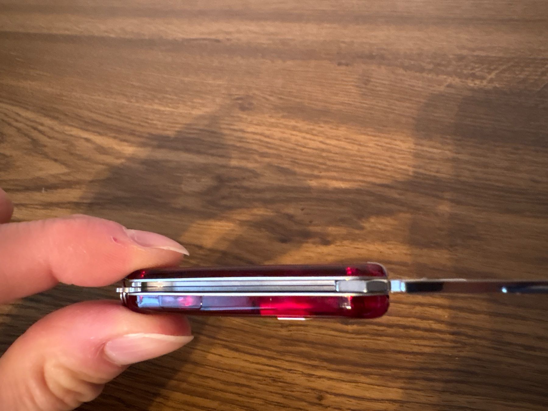 Victorinox Coltelli tascabile: VICTORINOX - Swiss Lite red trans - Sackmesser – Nuovo (secondo la descrizione) da Andwil SG venduto da Rainboli 7