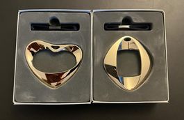 Georg Jensen Christbaumschmuck Kugel + Herz - Henning Koppel