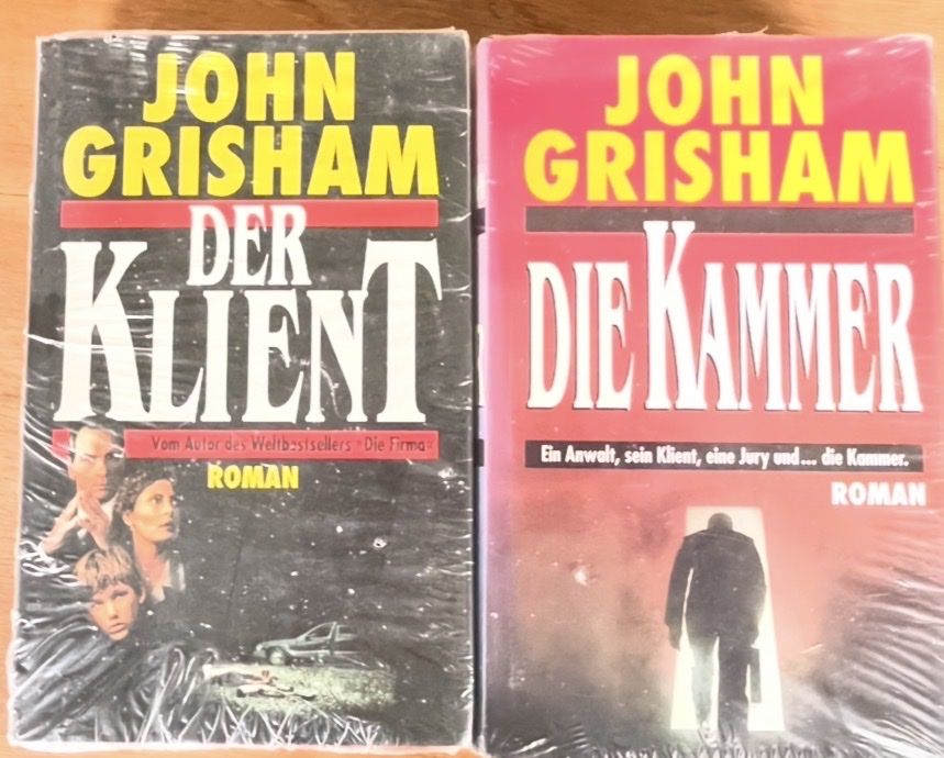 Livres: 2 x John Grisham Buch, Originalverpackt – Neuf avec emballage d'origine à Grüningen par CDH