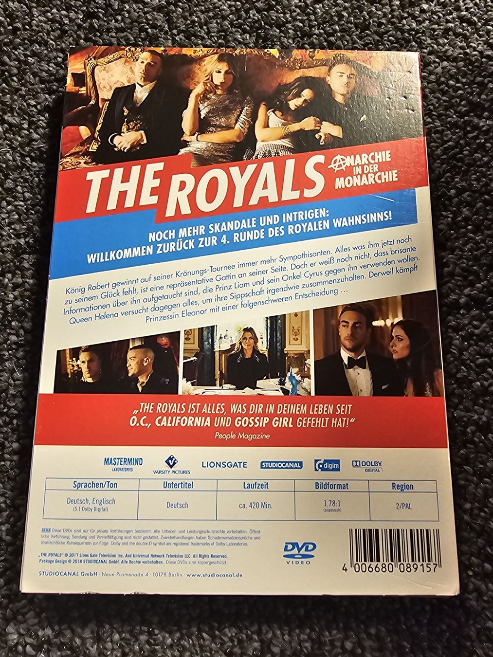 Alle DVDs: The Royals - Die komplette 4. Staffel  – Gebraucht aus Ruswil von jan_bxl5 1