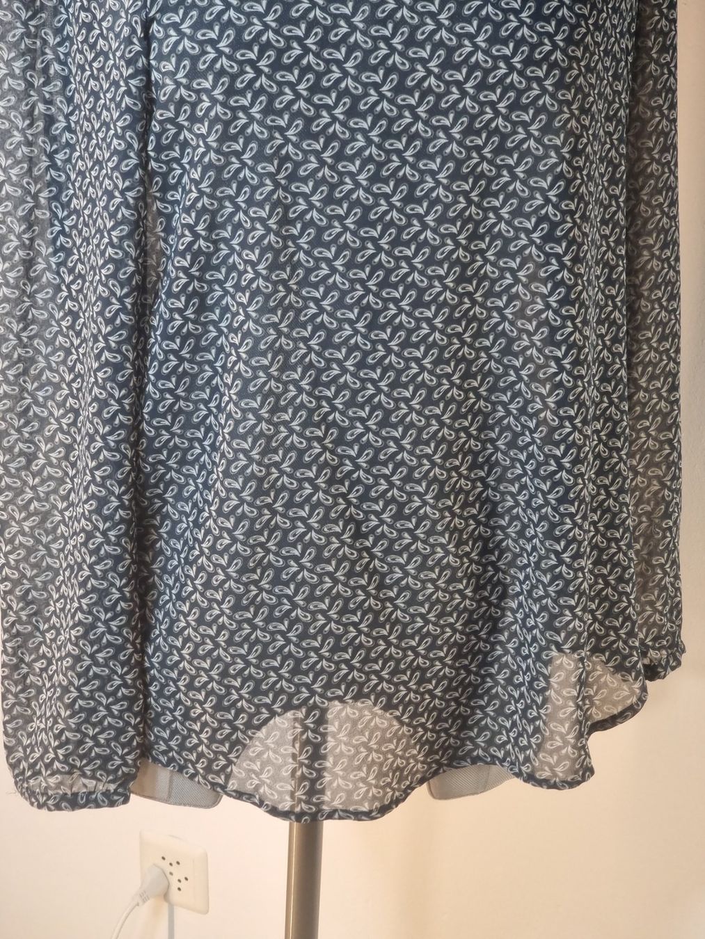 Blusen: S 36 SEIDENSTICKER leichte Bluse langarm Chiffon semitransp. – Neu (gemäss Beschreibung) aus Dürnten von Bachtelsurfer 4