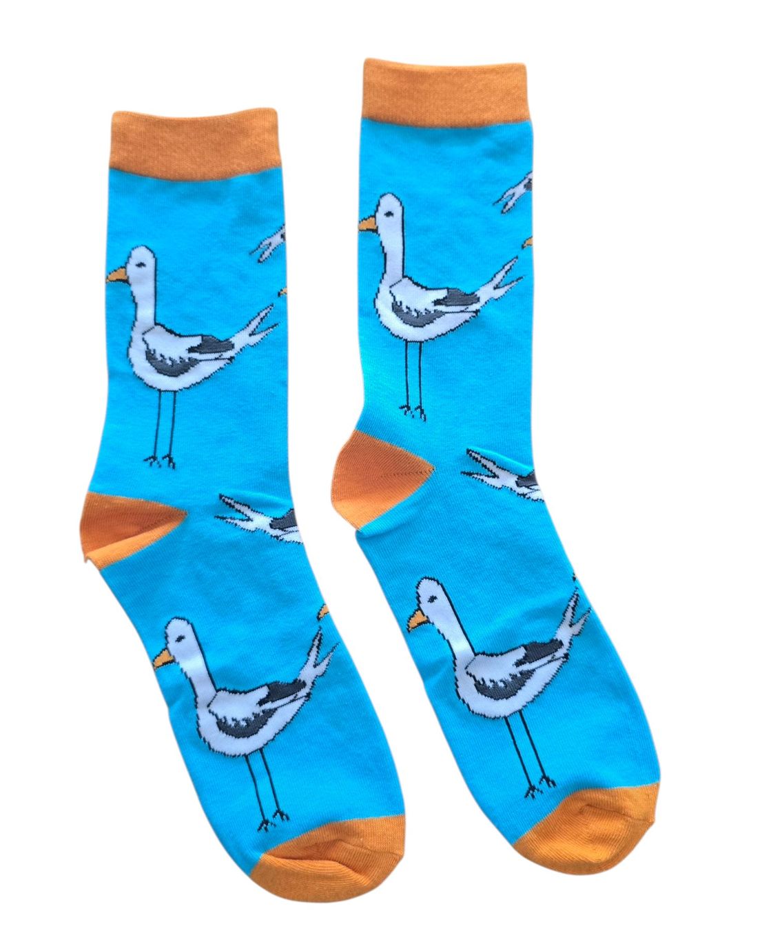 Calze: Socken Möwen / Seagulls / Vögel / Birds – Nuovo e nell'imballaggio originale da Zürich venduto da amysmith 1
