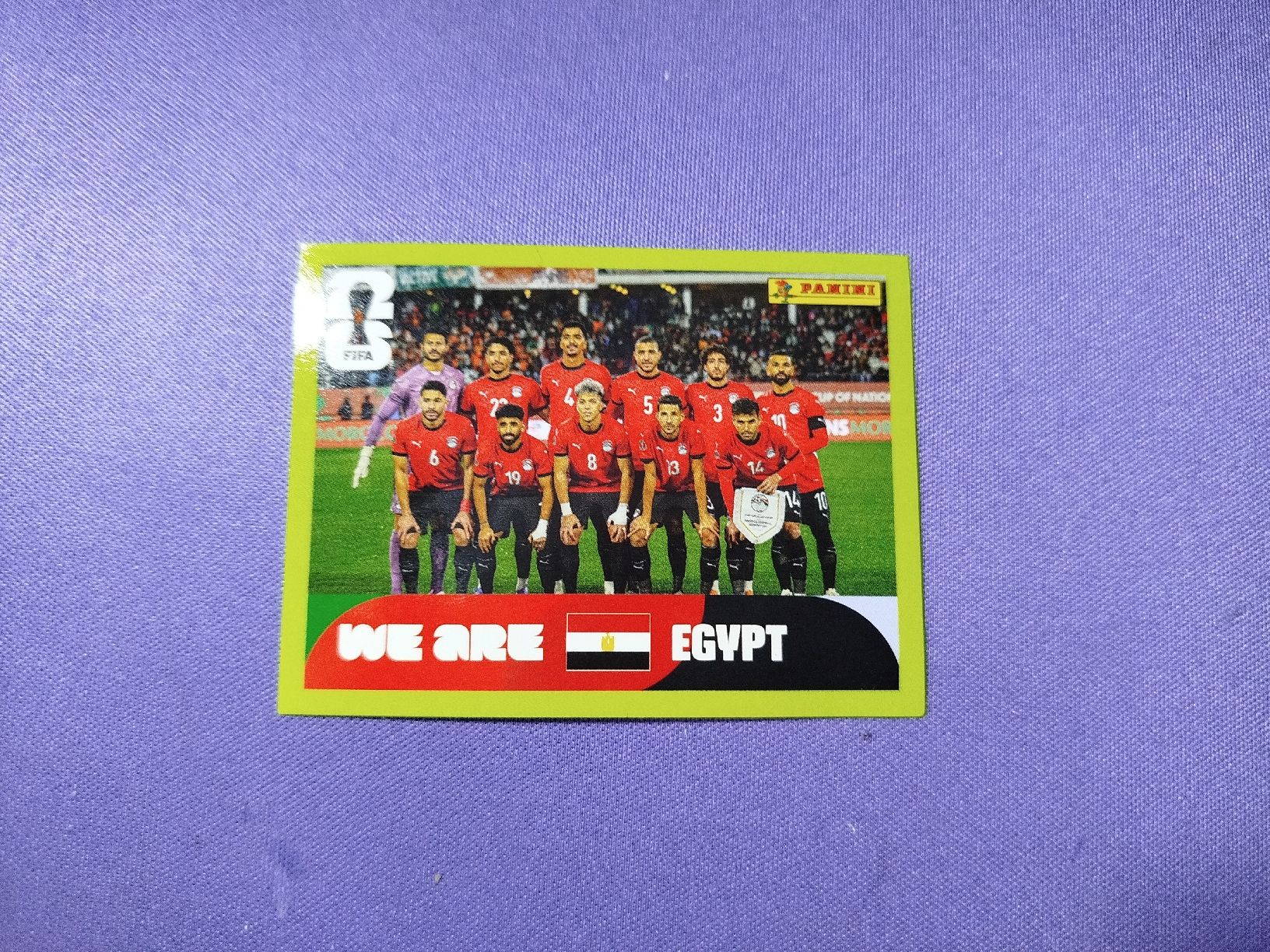 Panini Carte collezionabili: Panini 2026, Egypt, EGY 13 – Nuovo e nell'imballaggio originale da Saas-Almagell venduto da Htwseller