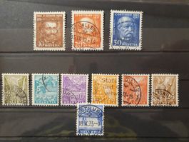1932 / 34 50 Jahre Gotthardbahn + Landschaftsbilder