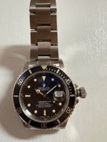 ROLEX Submariner Stahl 168000 , Stahllünette schwarz