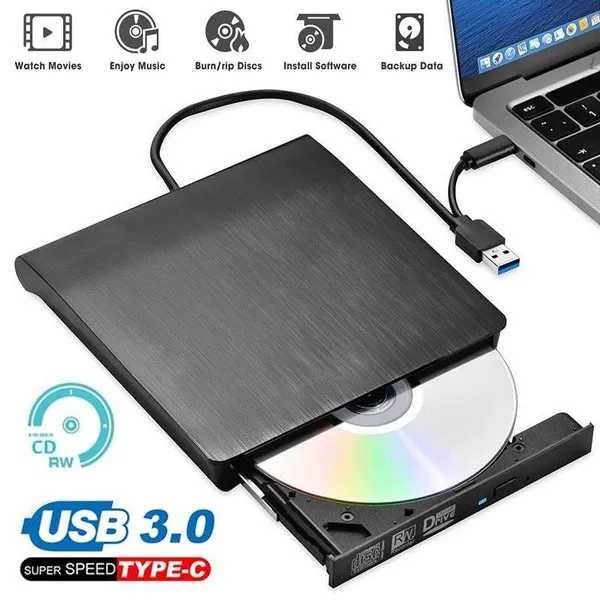 Vikye USB Diskettenlaufwerk 3,5 Zoll - Tragbarer Floppy Reader Für PC & Laptop