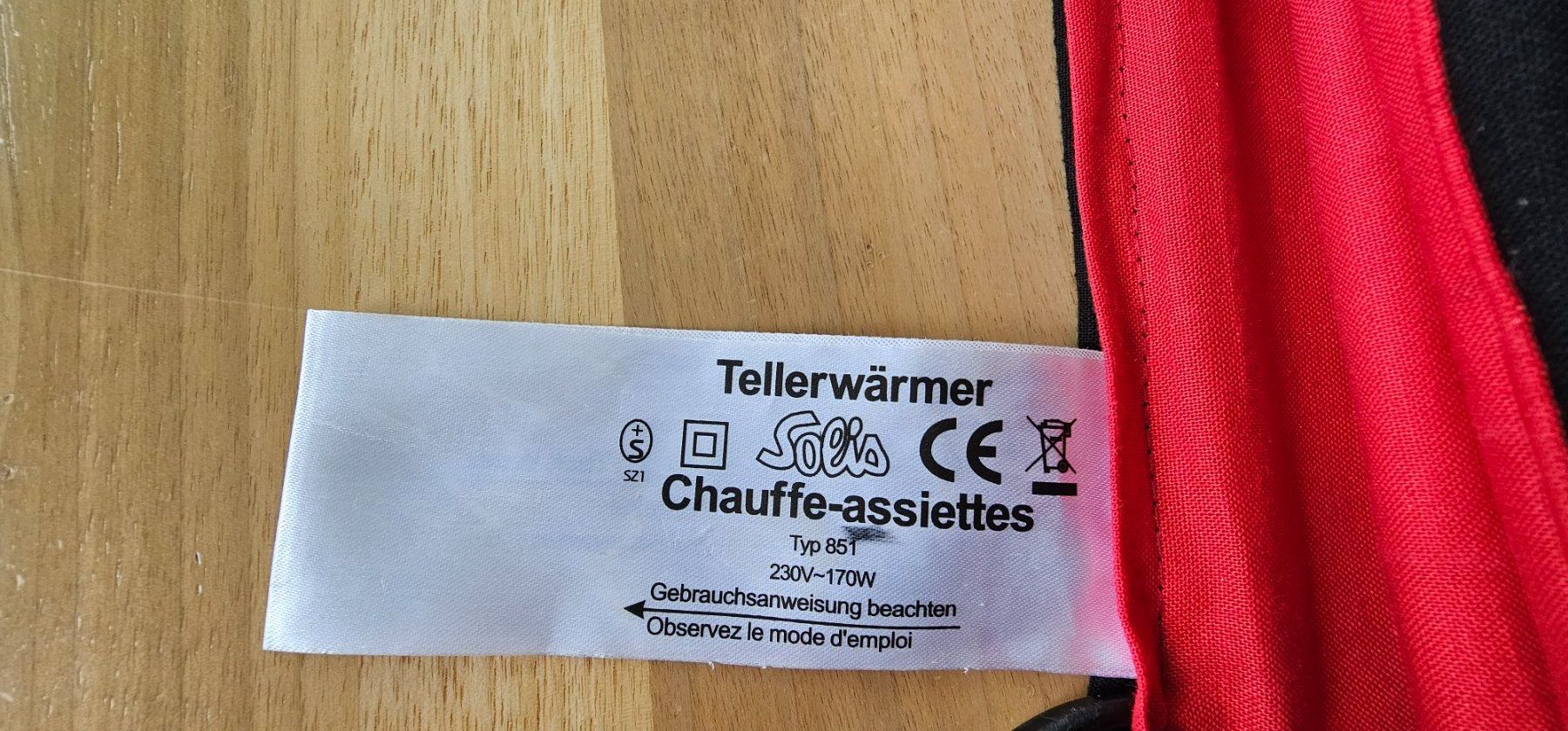 Solis Heizgeräte: Tellerwärmer Solis – Gebraucht aus Rüti / ZH von Diver40 2