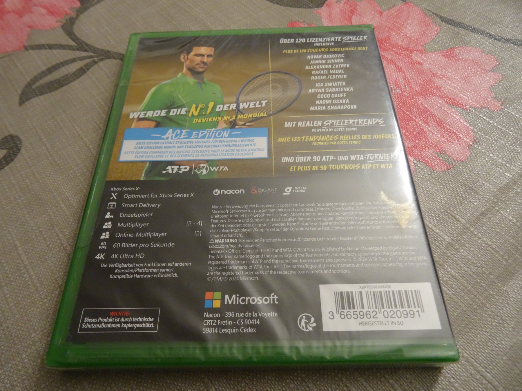Microsoft Spiele: Tiebreak - Ace Edition XBOX ONE NEUWARE – Neu und originalverpackt aus Olten von Disc-Ausverkauf 1