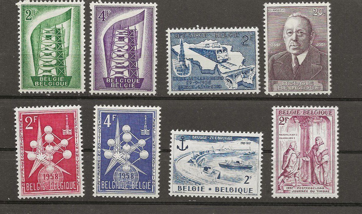 Tutti i francobolli: Lot neufs 1956 57 ** – Nuovo (secondo la descrizione) da Sion venduto da PierreP01
