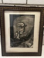 Original-Grafik von Peter Streich (1986)Der Flug der Vögel