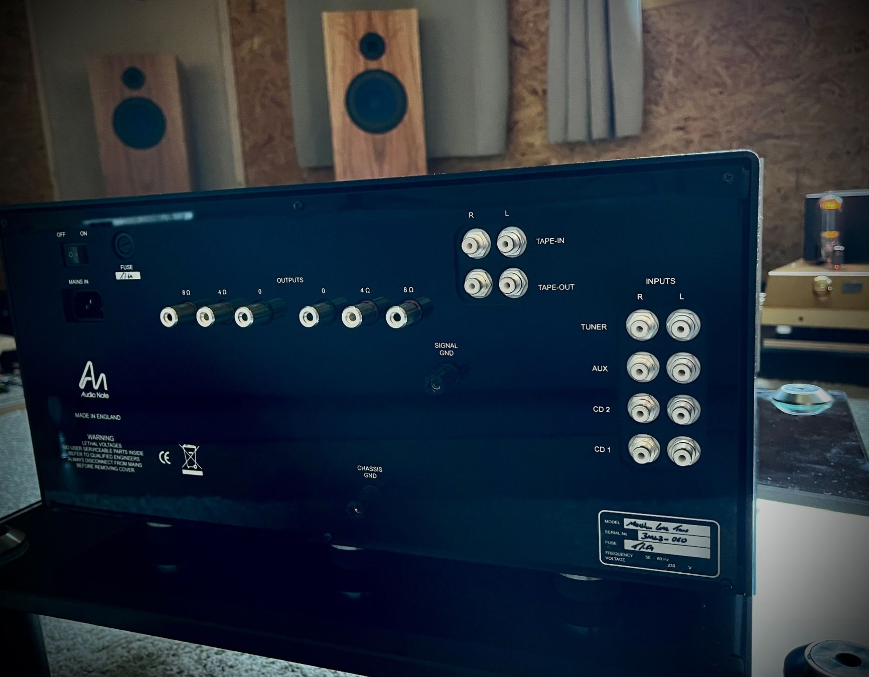 Audio Note Amplificatori: Audio Note Meishu Tonmeister 300b – Usato da Froideville venduto da WellTone.ch 3