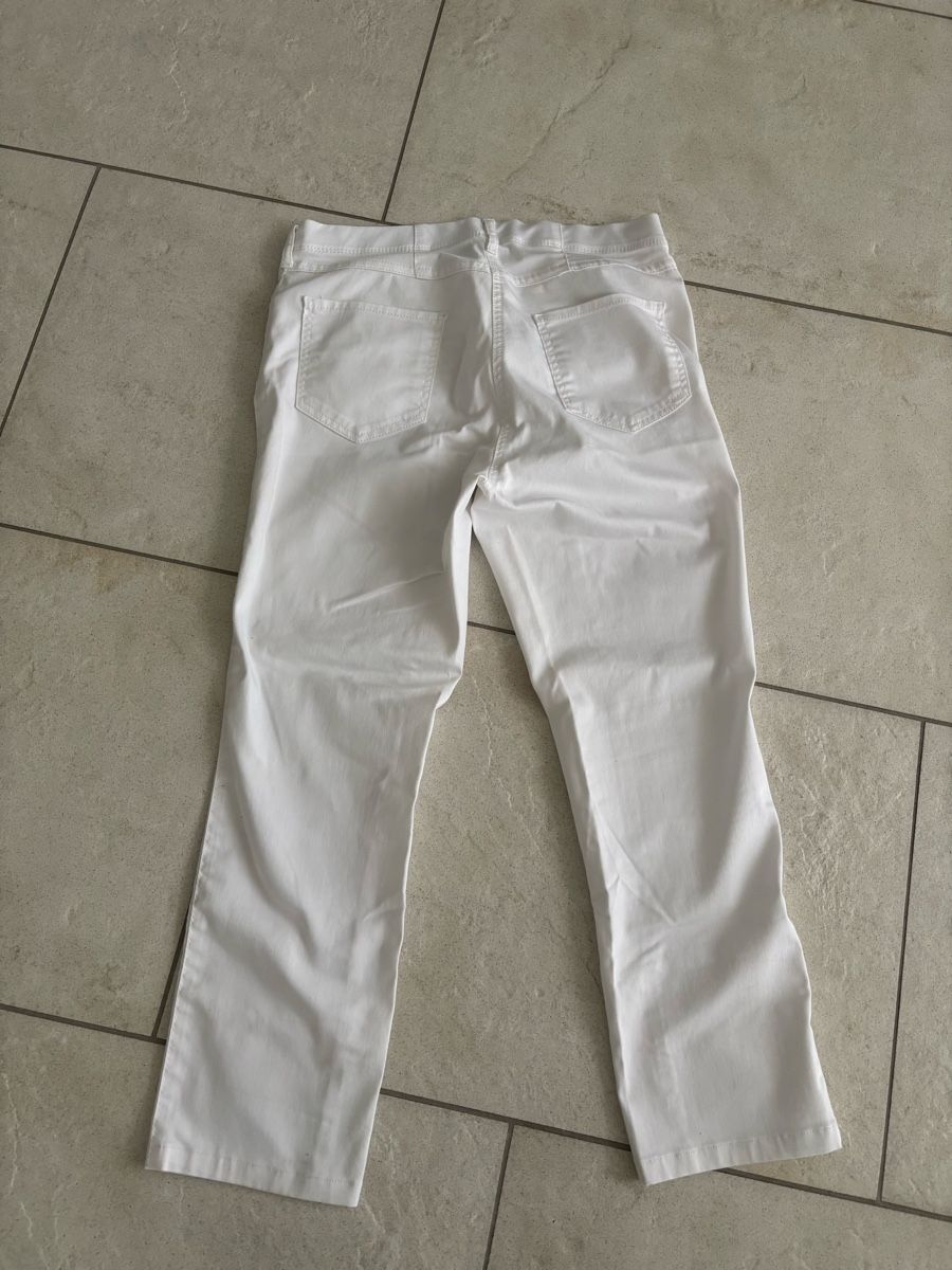 Jeans: Leichte Sommer-Jeans Modell Moni, weiss – Gebraucht aus Rothenburg von Momo1302 2