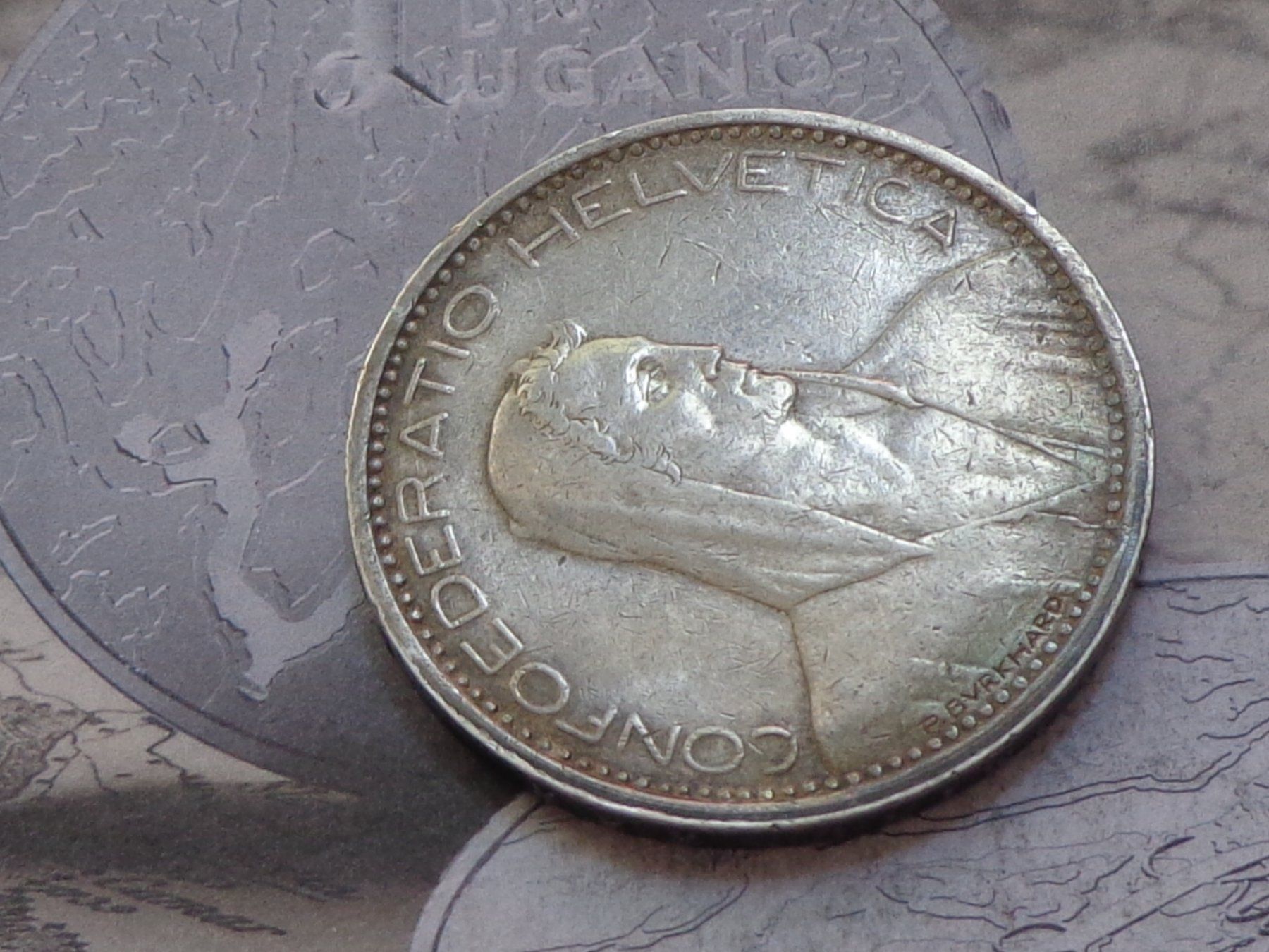 Alle Münzen: 5 Fr. 1923 B - Superbe pièce !!! – Gebraucht aus Pully von UCA01 4